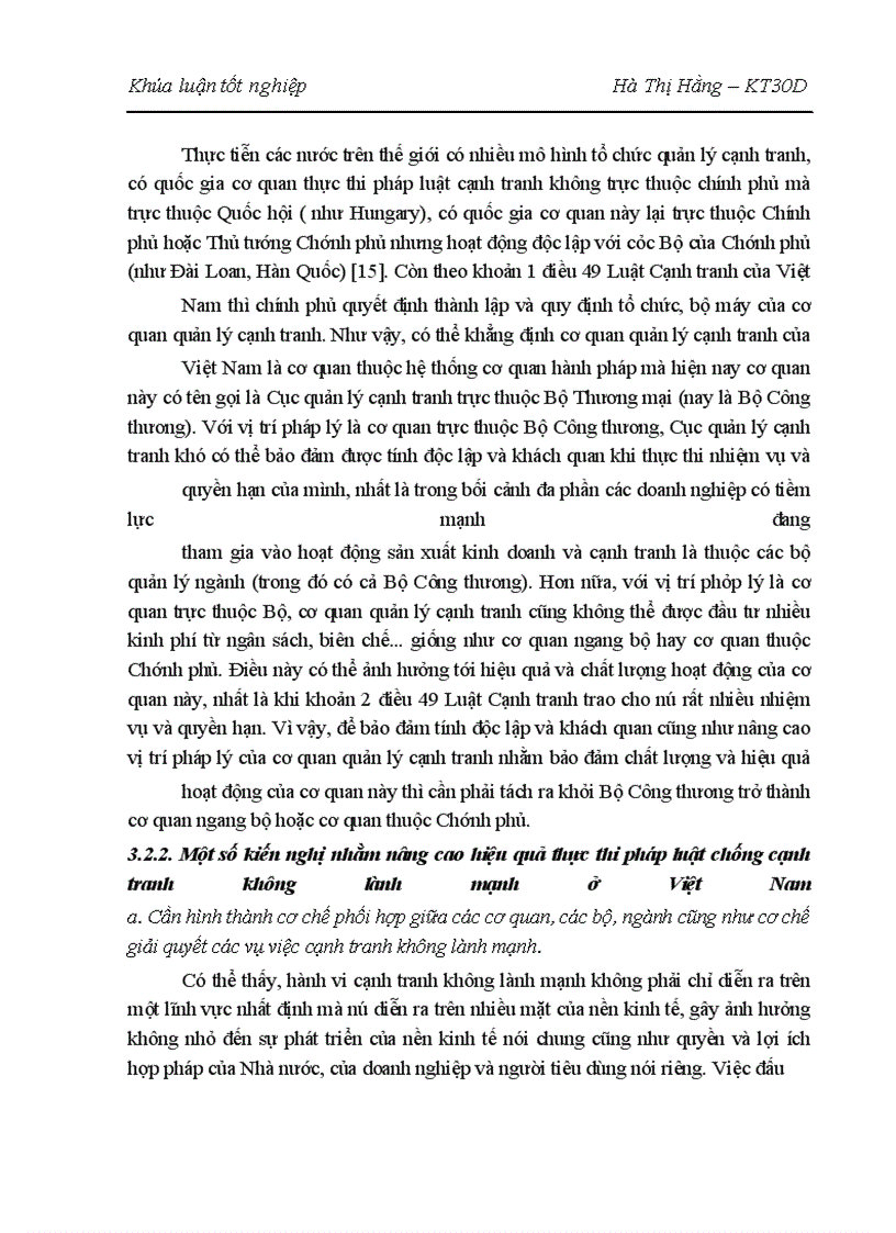 image for page Pháp luật chống cạnh tranh không lành mạnh ở Việt Nam - Một số vấn đề lý luận và thực tiễn.