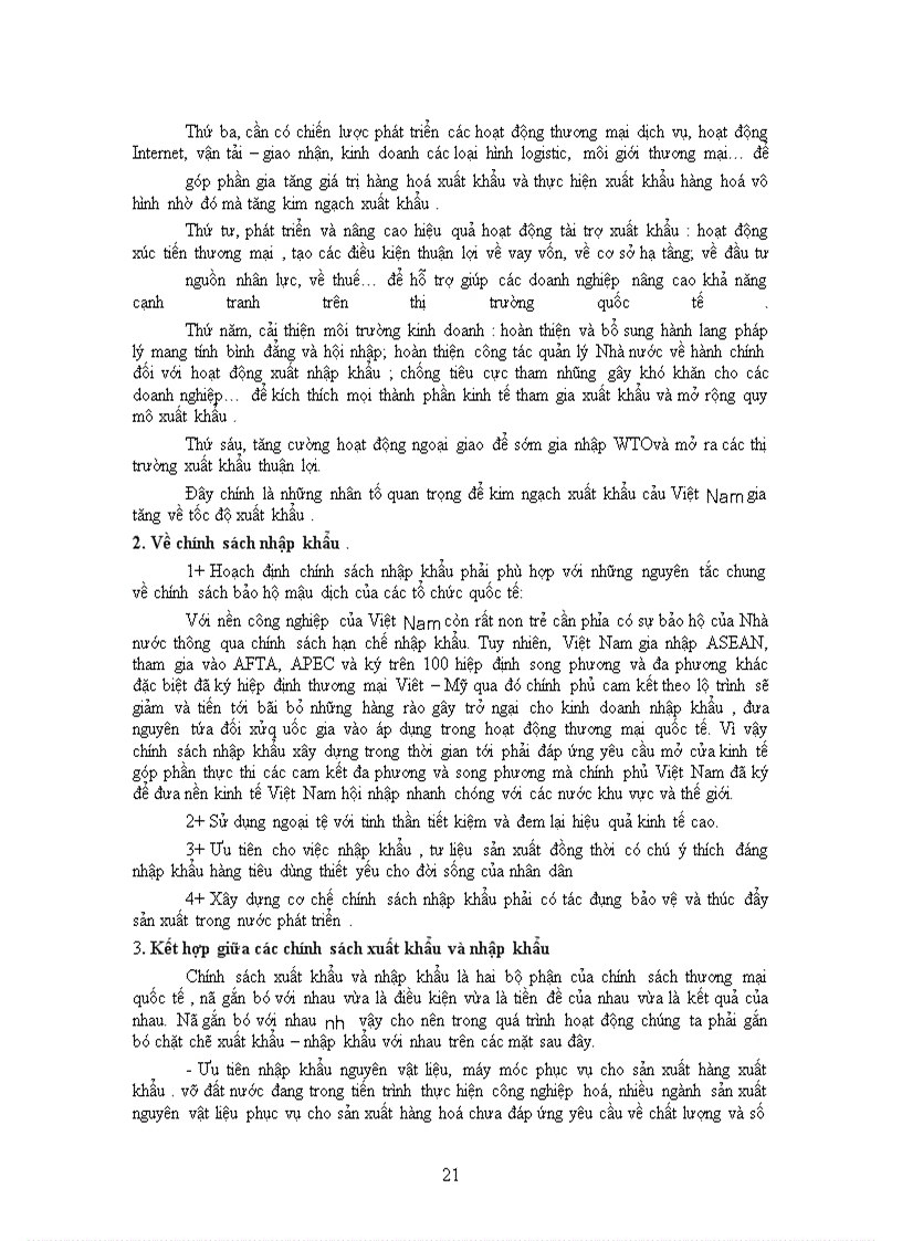image for page Những nội dung chủ yếu của chính sách thương mại quốc tế . Đánh giá chính sách thương mại quốc tế của Việt Nam. Những đề xuất