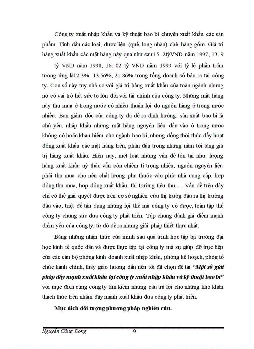 image for page Một số giải pháp đẩy mạnh xuất khẩu tại công ty xuất nhập khẩu và kỹ thuật bao bì