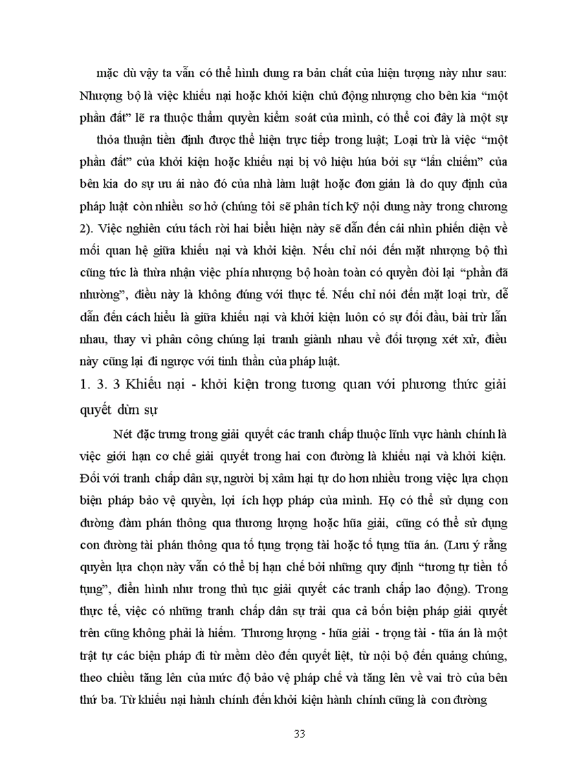 image for page Thực trạng mối quan hệ giữa khiếu nại và khởi kiện hành chính