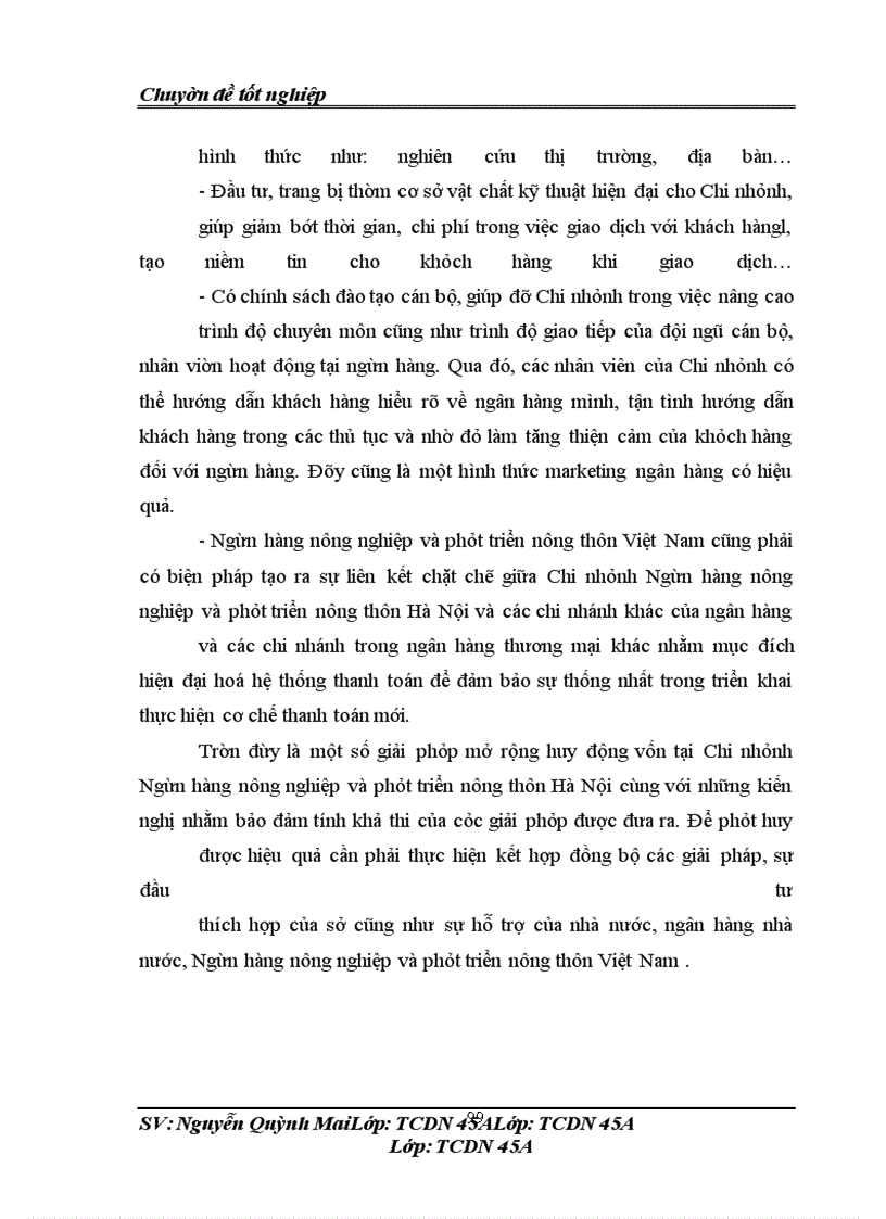 image for page Giải pháp tăng cường huy động vốn từ dân cư tại Chi nhánh Ngân hàng Nông nghiệp và phát triển nông thôn Hà Nội