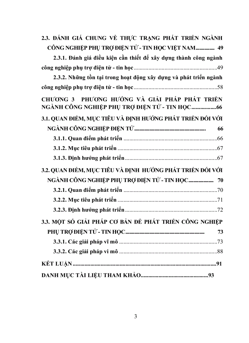 Đánh giá thực trạng công nghiệp điện tử Việt Nam và phương hướng phát triển đến 2010, tầm nhìn đến 2020.