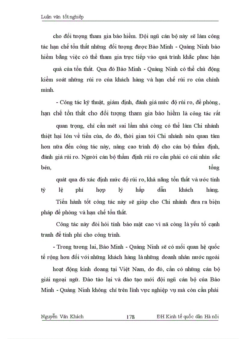 image for page Một số biện pháp đẩy mạnh kinh doanh tại Bảo Minh - Quảng Ninh