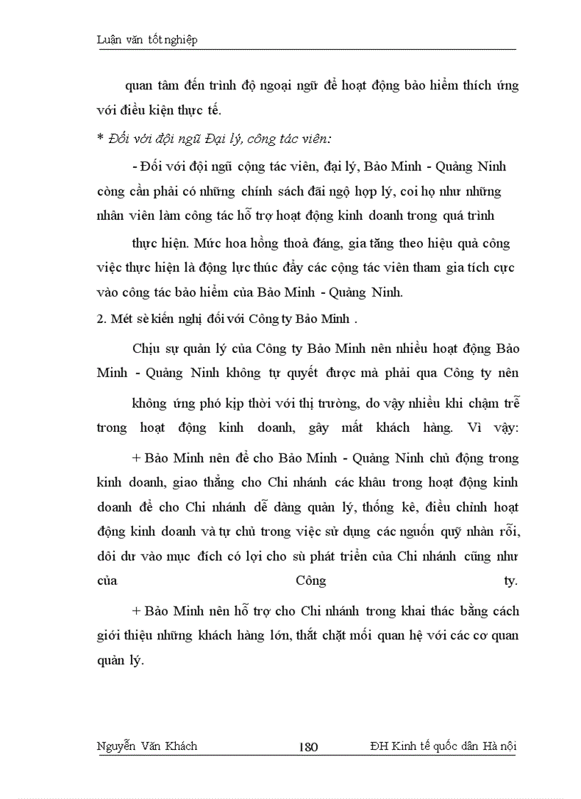 image for page Một số biện pháp đẩy mạnh kinh doanh tại Bảo Minh - Quảng Ninh