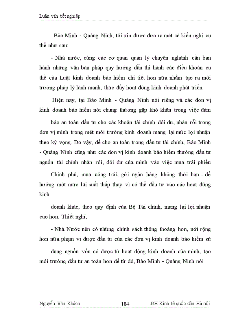 image for page Một số biện pháp đẩy mạnh kinh doanh tại Bảo Minh - Quảng Ninh