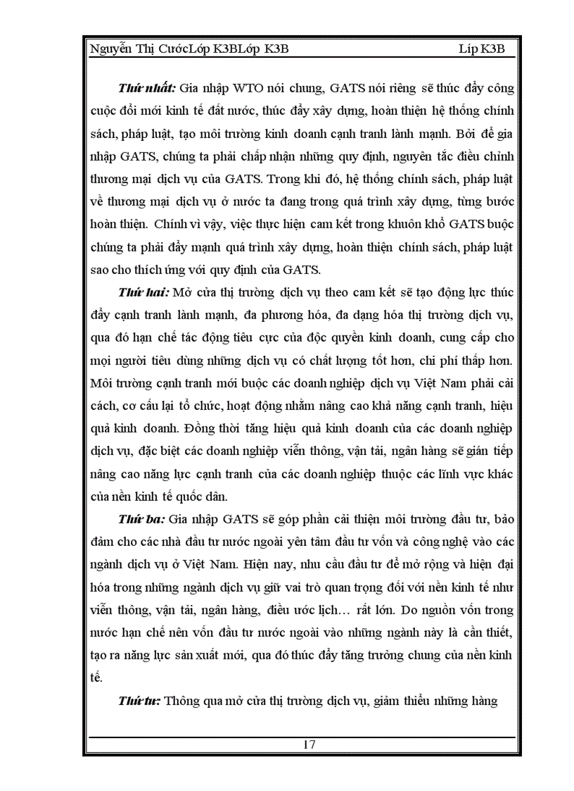 image for page Hiệp định của tổ chức thương mại thế giới về thương mại dịch vụ và những thách thức trong lĩnh vực dịch vụ khi Việt Nam ra nhập wto