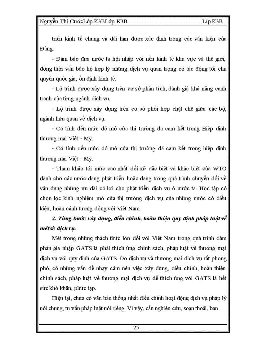 image for page Hiệp định của tổ chức thương mại thế giới về thương mại dịch vụ và những thách thức trong lĩnh vực dịch vụ khi Việt Nam ra nhập wto