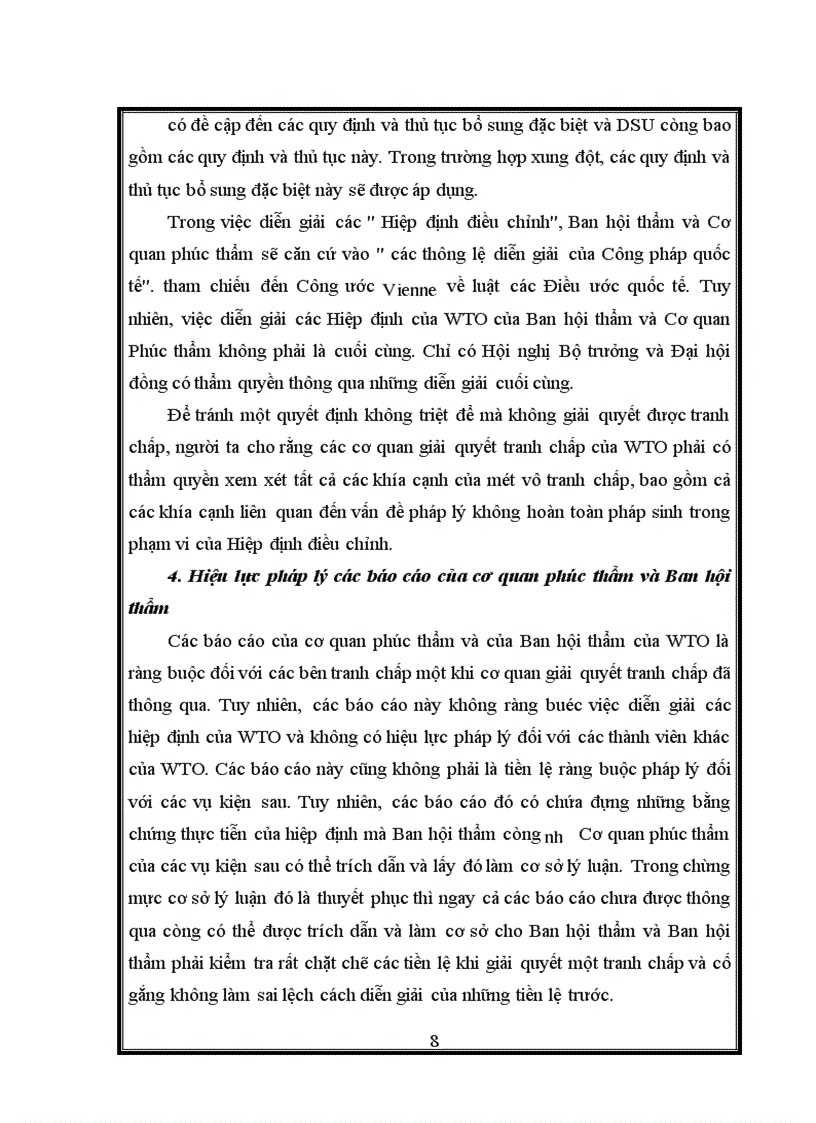 image for page Tìm hiểu cơ chế giải quyết tranh chấp của WTO