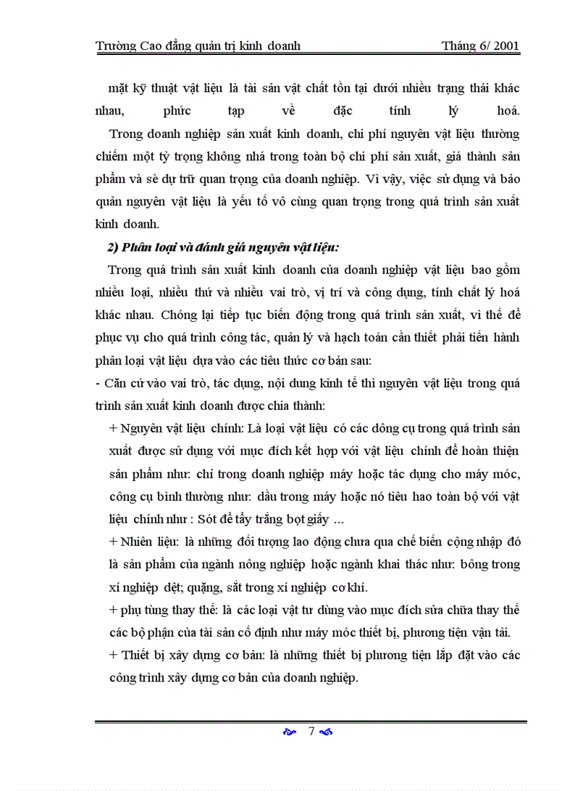 image for page Tổ chức công tác kế toán nguyên vật liệu trong các doanh nghiệp sản xuất kinh doanh