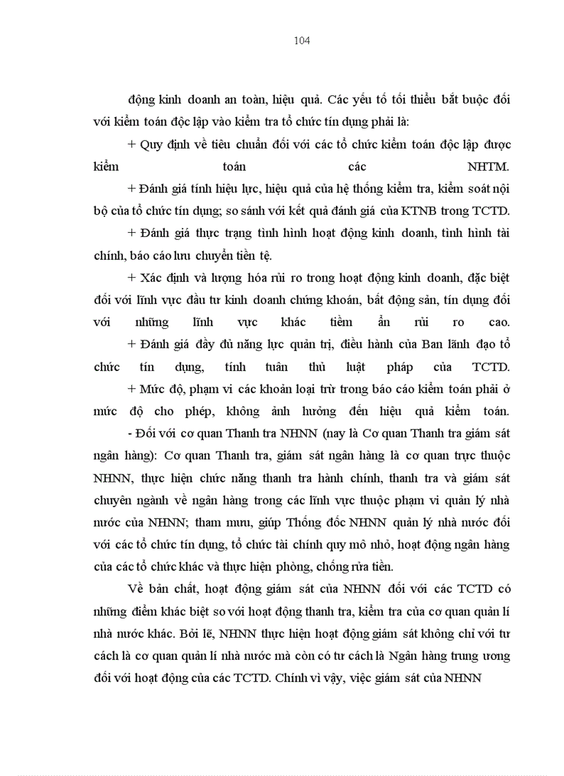 image for page Pháp luật điều chỉnh hệ thống kiểm tra kiểm soát nội bộ của ngân hàng thương mại và hoạt động của hệ thống kiểm tra kiểm soát nội bộ