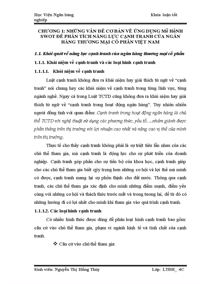 image for page Giải pháp nâng cao năng lực cạnh tranh của NHTMCP Việt Nam.