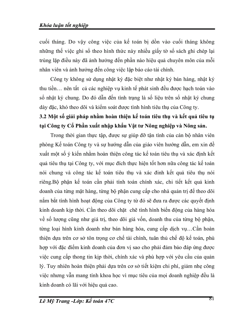 image for page Hoàn thiện kế toán tiêu thụ và kết quả tiêu thụ hàng hóa tại Công ty Cổ phần xuất nhập khẩu Vật tư Nông nghiệp và Nông sản