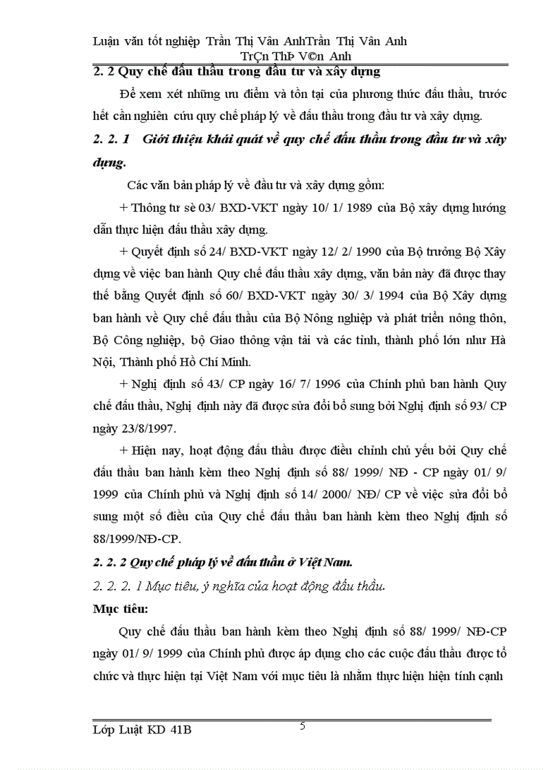 image for page Quy chế pháp lý về đấu thầu xây lắp nhìn từ thực tiễn thực hiện tại Ban quản lý dự án 5