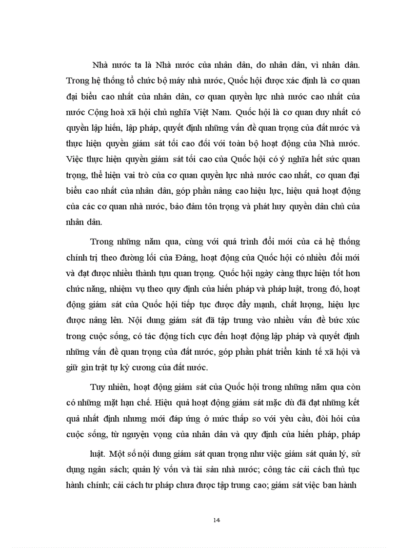 image for page Phương hướng và giải pháp nâng cao hiệu quả hoạt động giám sát của Quốc hội, các cơ quan của Quốc hội