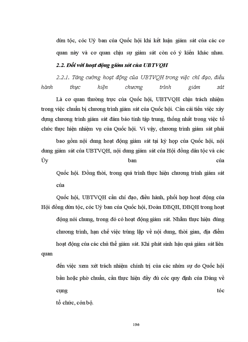 image for page Phương hướng và giải pháp nâng cao hiệu quả hoạt động giám sát của Quốc hội, các cơ quan của Quốc hội