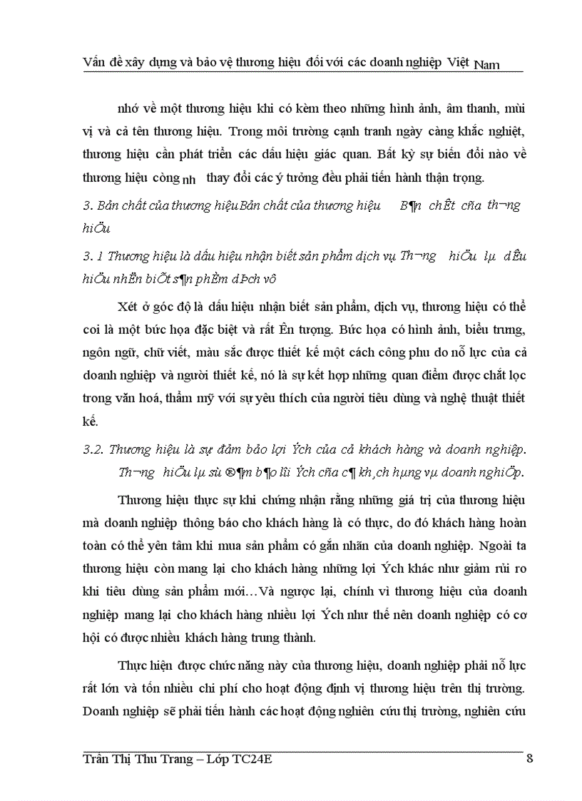 image for page Vấn đề xây dựng và bảo vệ thương hiệu đối với các doanh nghiệp Việt Nam