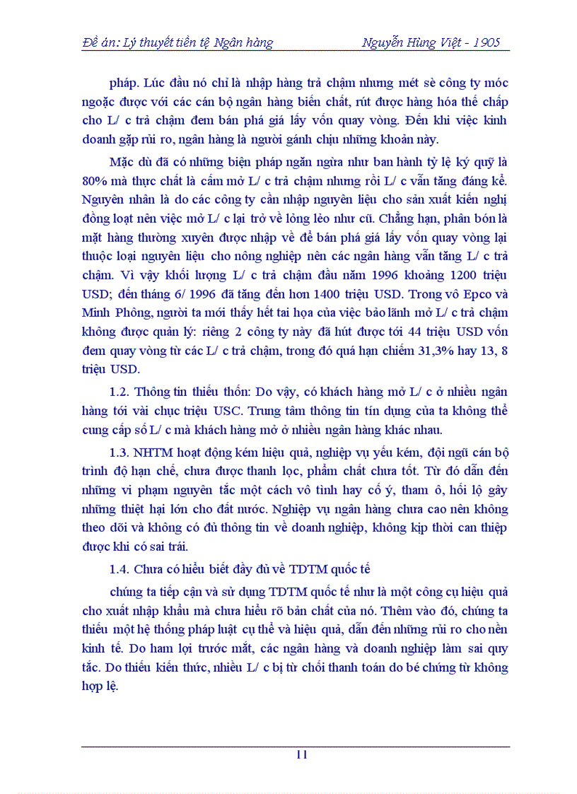 image for page Tín dụng thương mại và triển vọng ở Việt Nam