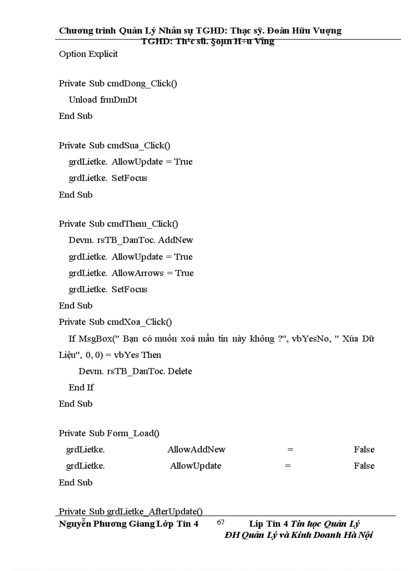 image for page Việc xây dựng chương trình quản lý nhân sự nhằm các mục đích như sau