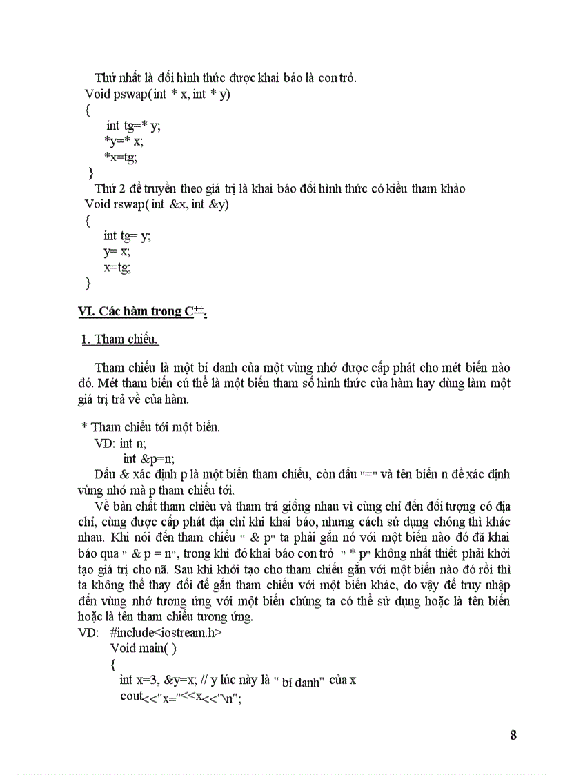 image for page Chương trình có sử dụng hàm, biến toàn cục, biến cục bộ