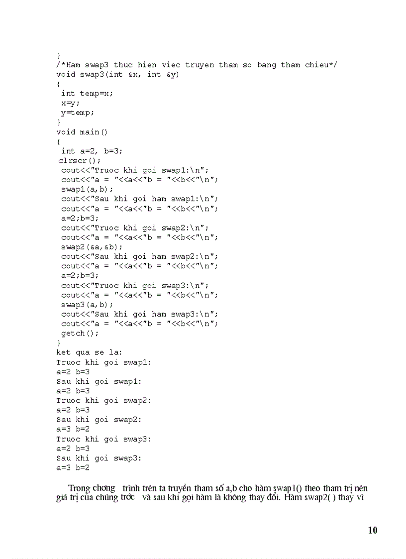 image for page Chương trình có sử dụng hàm, biến toàn cục, biến cục bộ