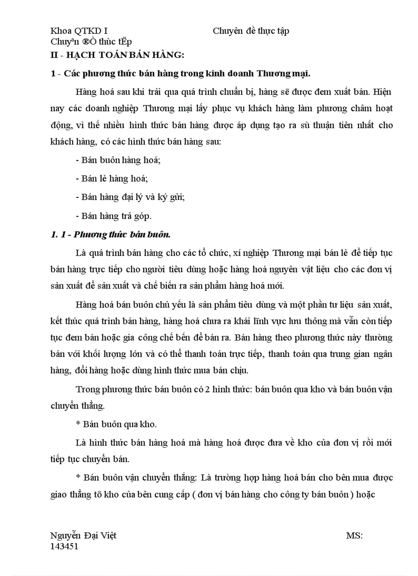 image for page Hoàn thiện kế toán bán hàng và xác định kết quả bán hàng tại công ty Tạp Phẩm và Bảo hộ lao động Hà nội