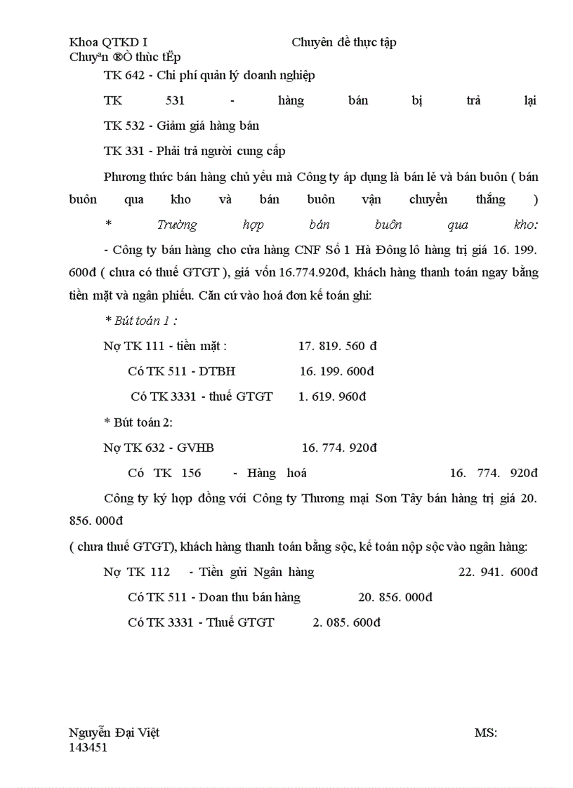 image for page Hoàn thiện kế toán bán hàng và xác định kết quả bán hàng tại công ty Tạp Phẩm và Bảo hộ lao động Hà nội