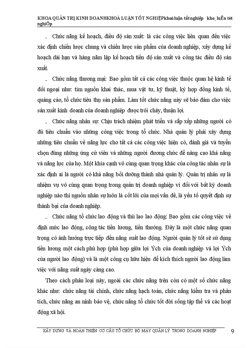 image for page Xây dựng và hoàn thiện cơ cấu tổ chức bộ máy quản lý tại Công ty Đầu tư - Xây dựng Hà Nội