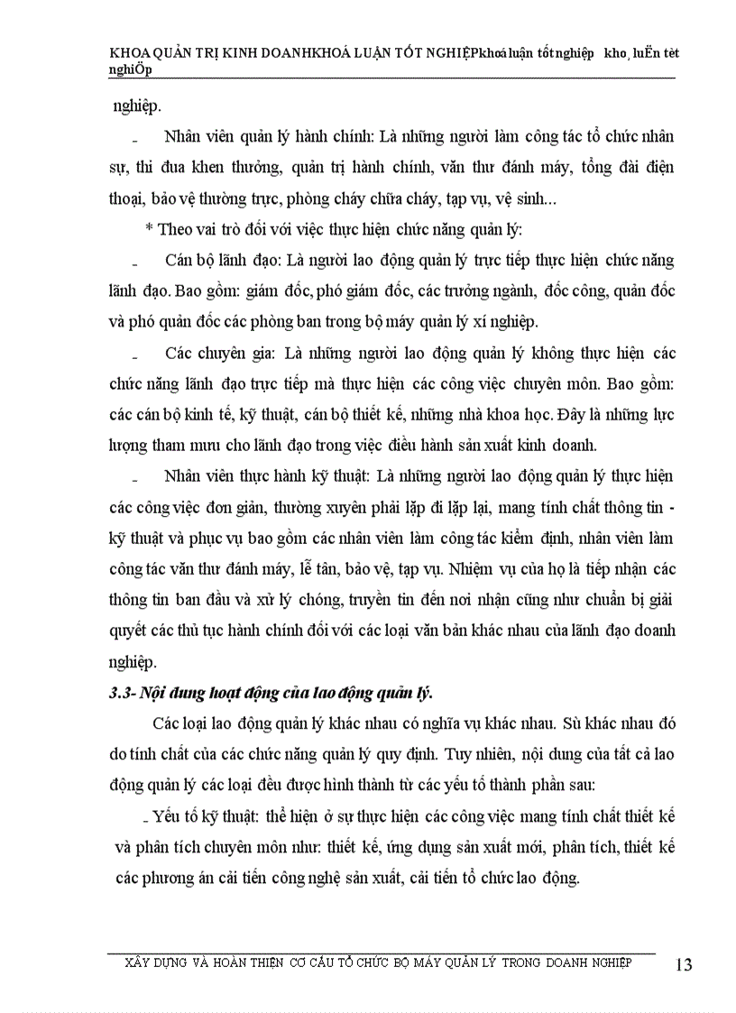 image for page Xây dựng và hoàn thiện cơ cấu tổ chức bộ máy quản lý tại Công ty Đầu tư - Xây dựng Hà Nội