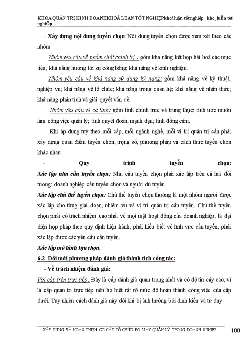 image for page Xây dựng và hoàn thiện cơ cấu tổ chức bộ máy quản lý tại Công ty Đầu tư - Xây dựng Hà Nội