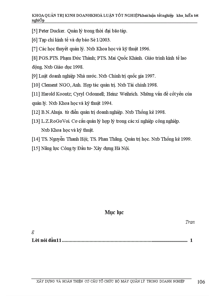 image for page Xây dựng và hoàn thiện cơ cấu tổ chức bộ máy quản lý tại Công ty Đầu tư - Xây dựng Hà Nội