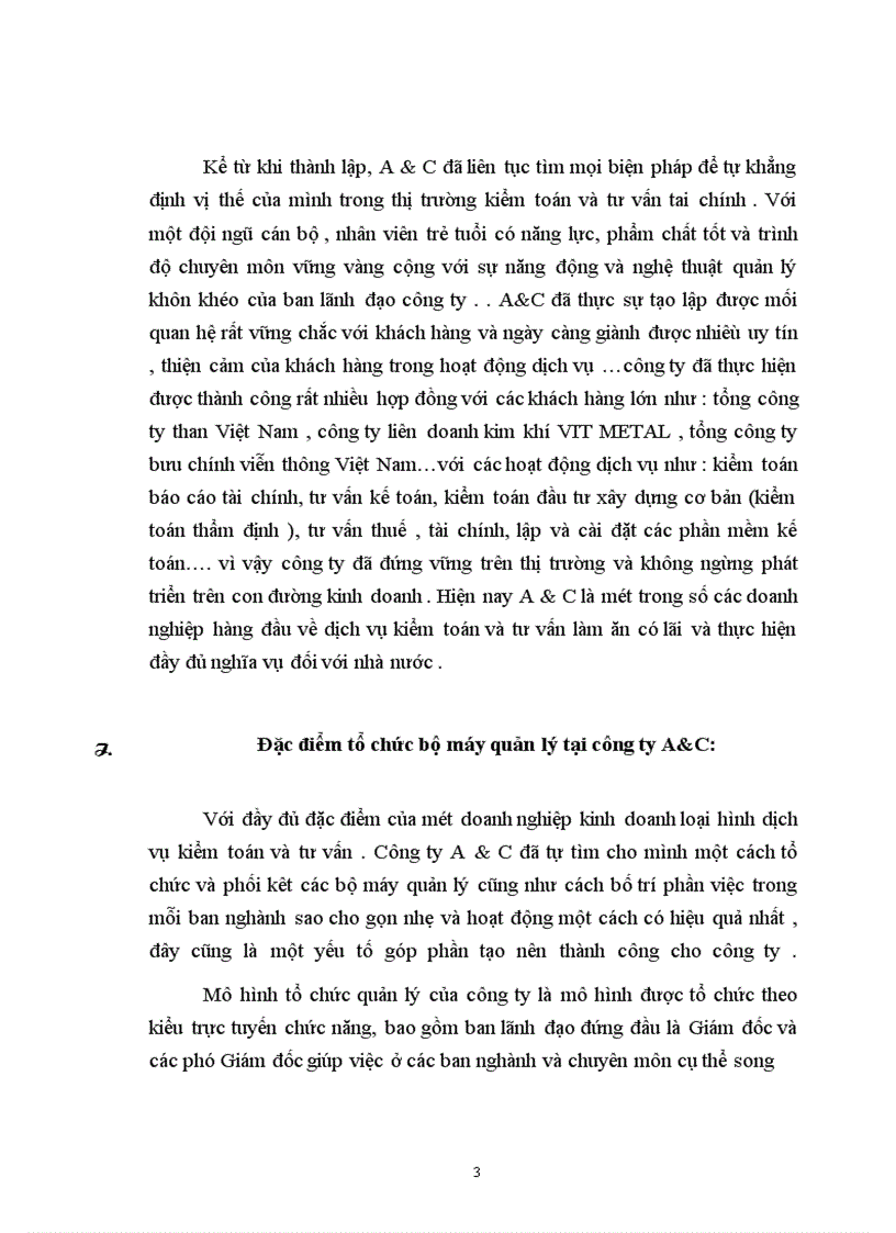 image for page Đặc điểm về nghành nghề kinh doanh của công ty A&C: