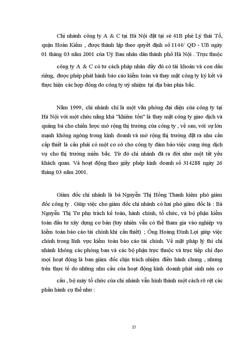 image for page Đặc điểm về nghành nghề kinh doanh của công ty A&C: