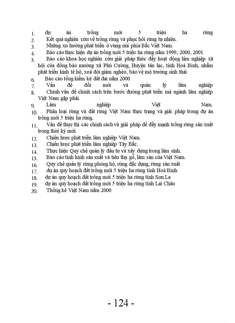 image for page Đầu tư phát triển lâm nghiệp vùng Tây Bắc-Việt Nam. Cơ hội và giải pháp