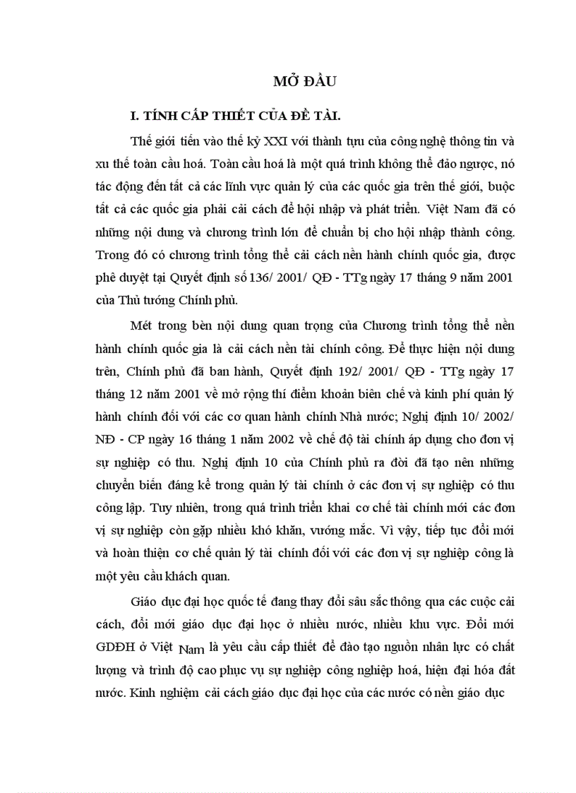 image for page Giải pháp hoàn thiện cơ chế tự chủ tài chính trong ĐHQGHN mong muốn đóng góp thiết thực cho việc hoàn thiện cơ chế TCTC ở ĐHQGHN phù hợp với đại học đa ngành, đa lĩnh vực theo định hướng đại học nghiên cứu