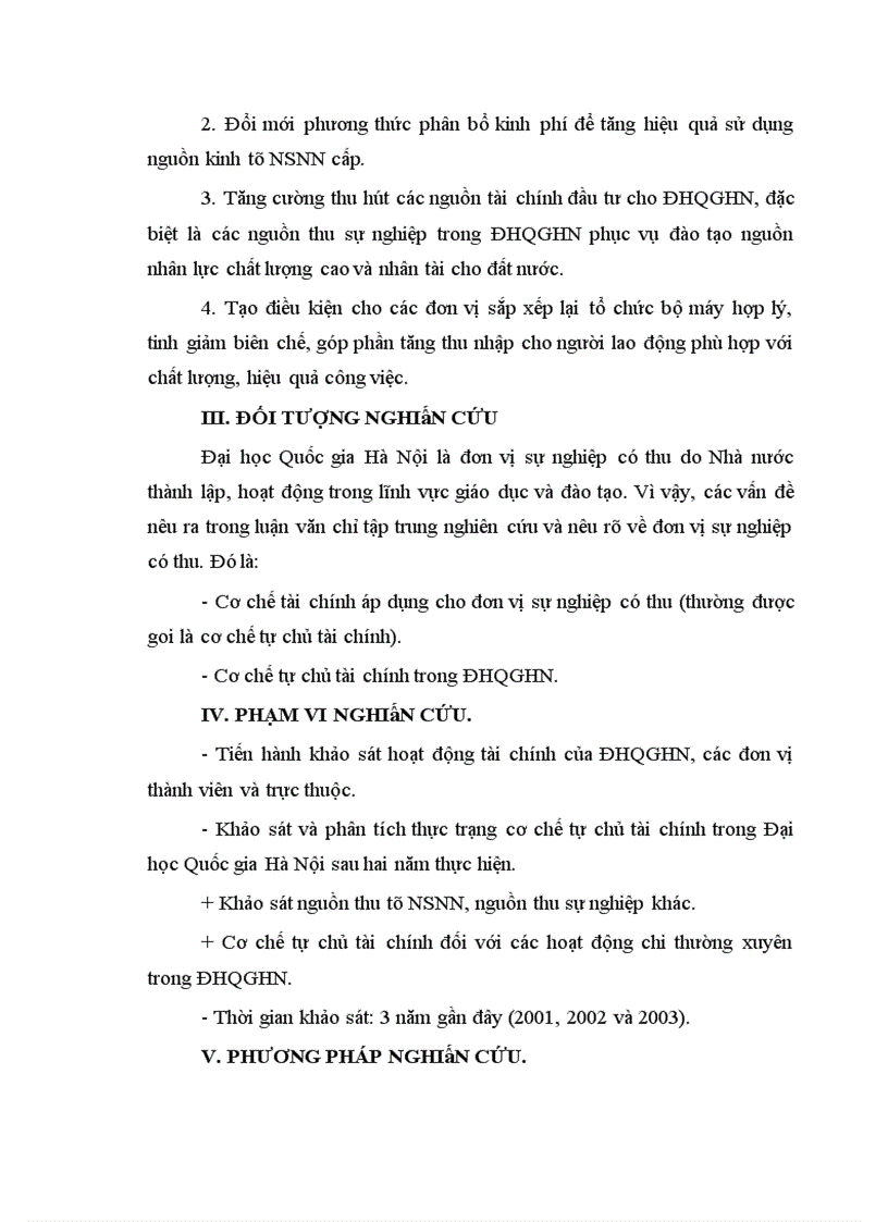 image for page Giải pháp hoàn thiện cơ chế tự chủ tài chính trong ĐHQGHN mong muốn đóng góp thiết thực cho việc hoàn thiện cơ chế TCTC ở ĐHQGHN phù hợp với đại học đa ngành, đa lĩnh vực theo định hướng đại học nghiên cứu