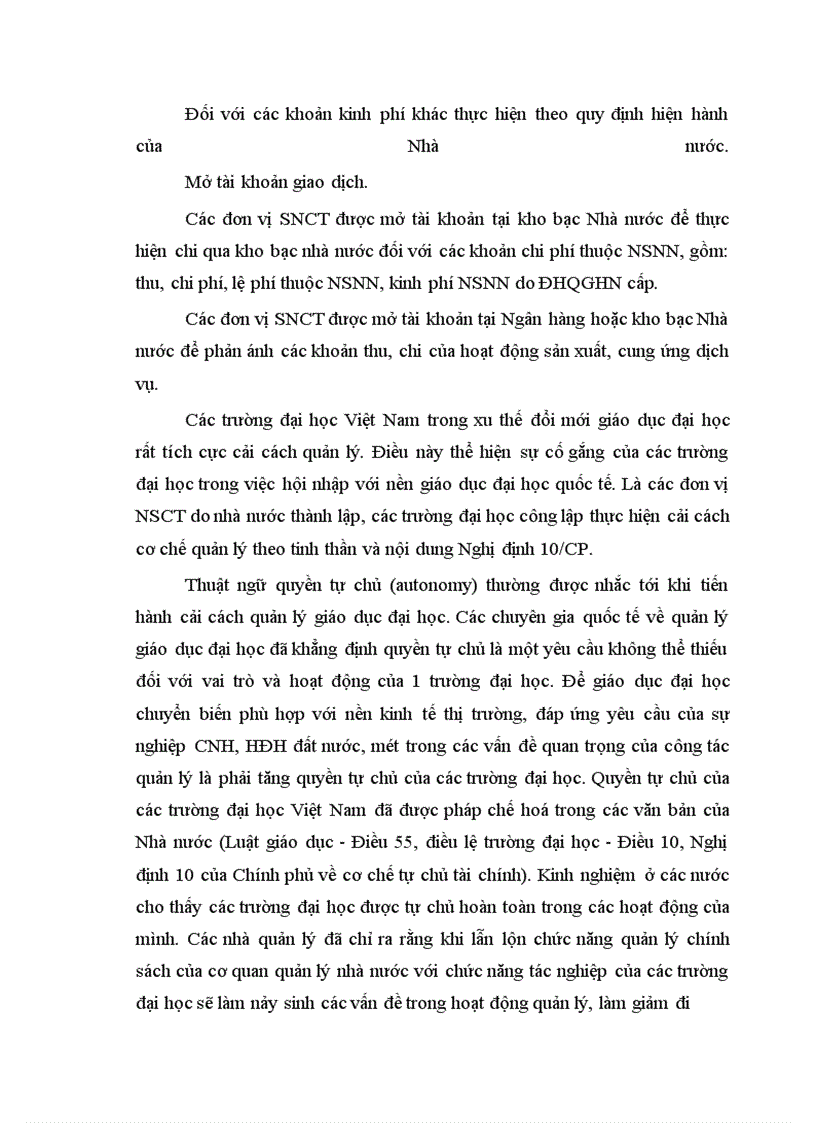 image for page Giải pháp hoàn thiện cơ chế tự chủ tài chính trong ĐHQGHN mong muốn đóng góp thiết thực cho việc hoàn thiện cơ chế TCTC ở ĐHQGHN phù hợp với đại học đa ngành, đa lĩnh vực theo định hướng đại học nghiên cứu