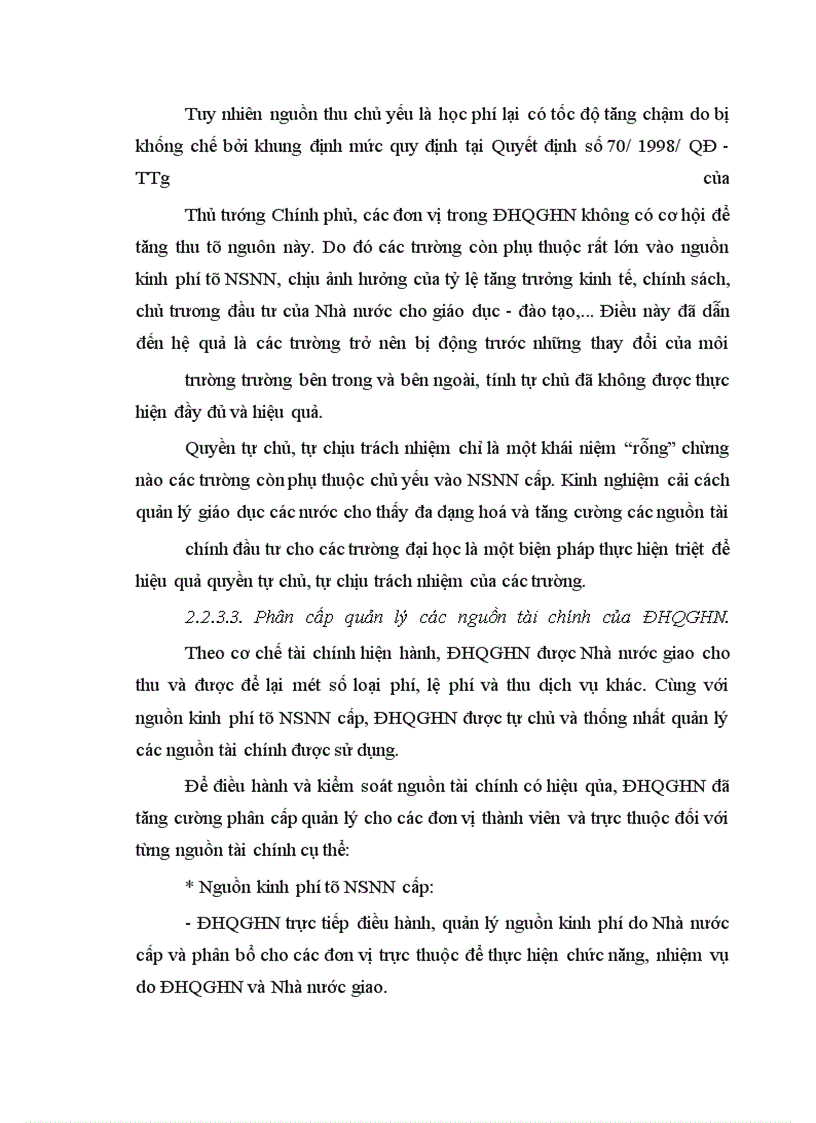 image for page Giải pháp hoàn thiện cơ chế tự chủ tài chính trong ĐHQGHN mong muốn đóng góp thiết thực cho việc hoàn thiện cơ chế TCTC ở ĐHQGHN phù hợp với đại học đa ngành, đa lĩnh vực theo định hướng đại học nghiên cứu