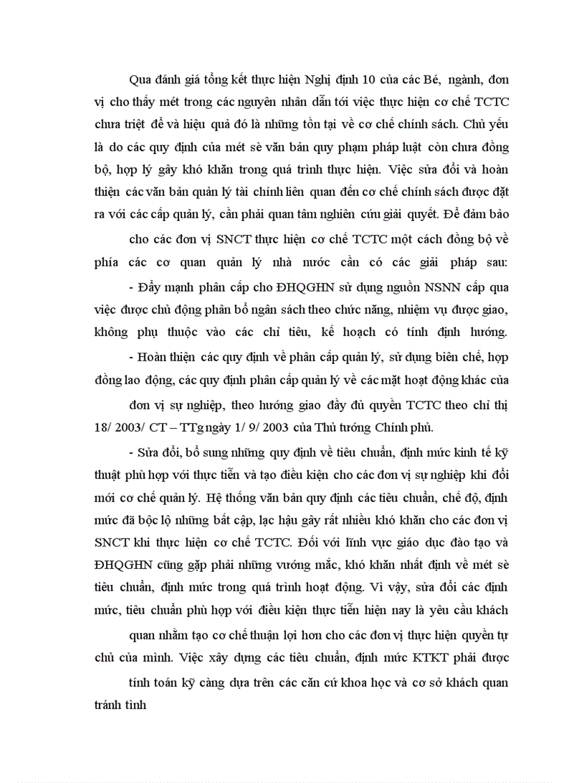 image for page Giải pháp hoàn thiện cơ chế tự chủ tài chính trong ĐHQGHN mong muốn đóng góp thiết thực cho việc hoàn thiện cơ chế TCTC ở ĐHQGHN phù hợp với đại học đa ngành, đa lĩnh vực theo định hướng đại học nghiên cứu