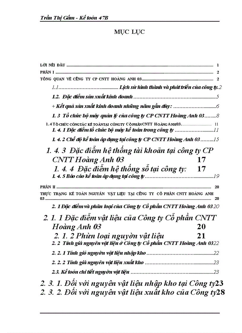 image for page Hoàn thiện kế toán nguyên vật liệu tại Công ty Cổ phần CNTT Hoàng Anh 03