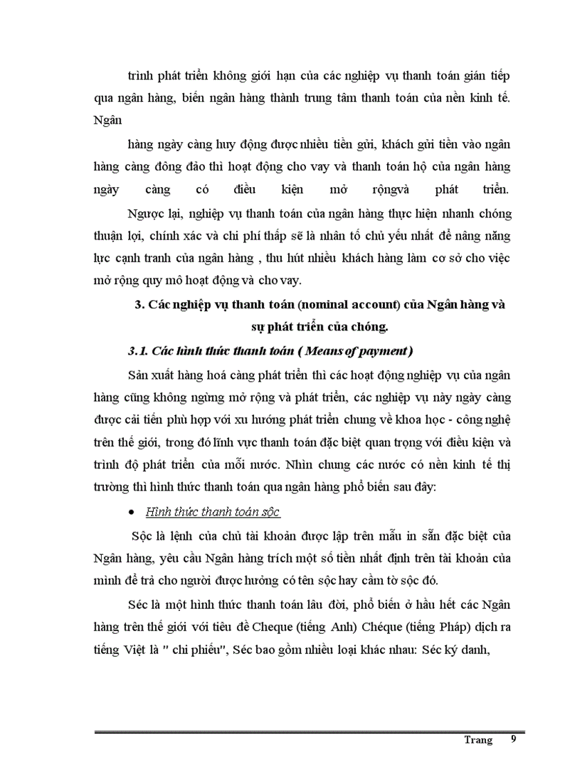 image for page Giải pháp nhằm đẩy nhanh tiến trình hiện đại hoá công tác thanh toán của hệ thống NHNN Việt nam theo hướng phát triển của công nghệ thông tin.