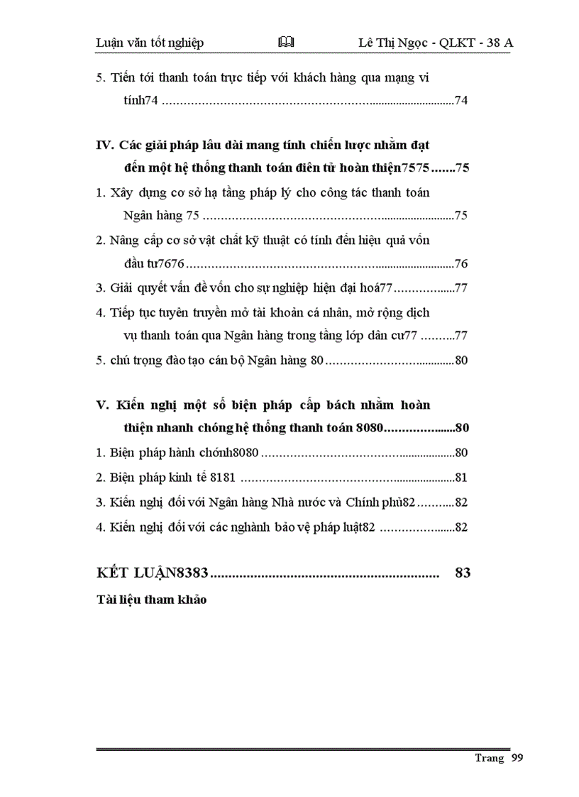 image for page Giải pháp nhằm đẩy nhanh tiến trình hiện đại hoá công tác thanh toán của hệ thống NHNN Việt nam theo hướng phát triển của công nghệ thông tin.