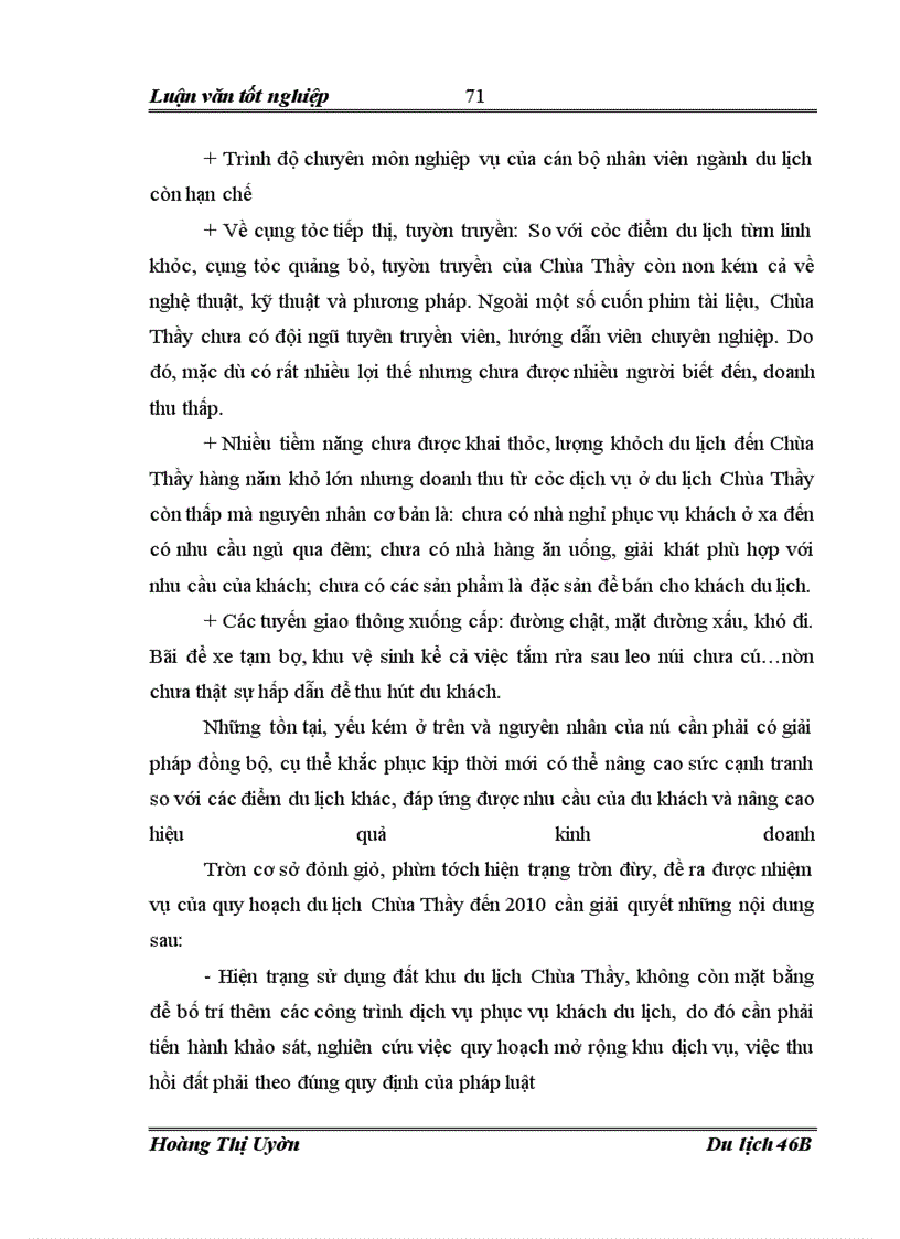 image for page Hoàn thiện công tác quản lý nhà nước về du lịch của Sở du lịch Hà Tây đối với khu du lịch Chùa Thầy