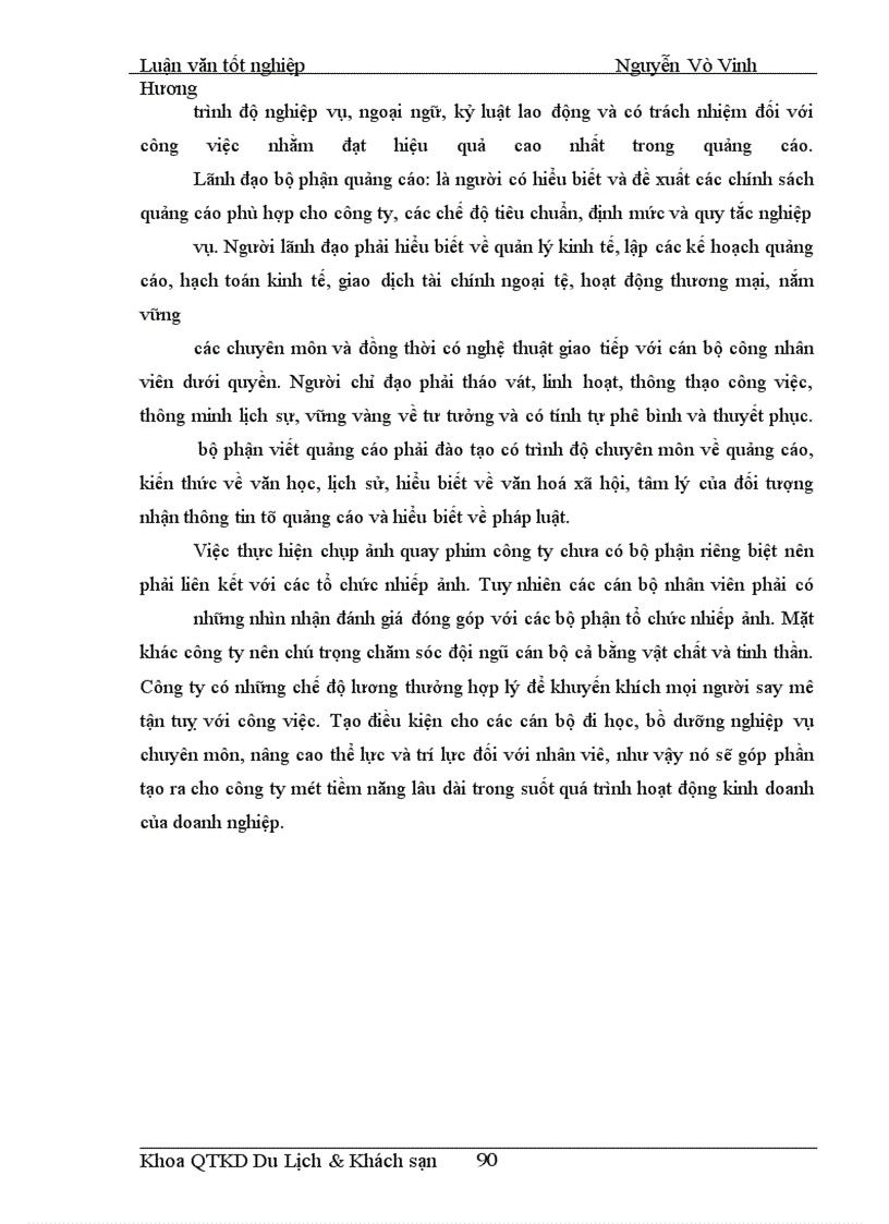 image for page Áp dụng Makerting - Mix trong hoạt động kinh doanh lữ hành tại Công ty Điều hành Hướng dẫn du lịch Vinatour
