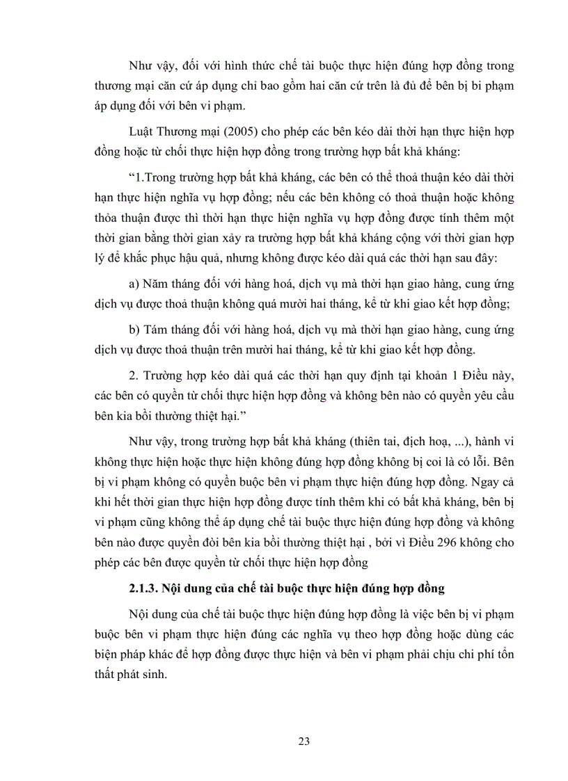 image for page Các hình thức chế tài do vi phạm hợp đồng trong thương mại