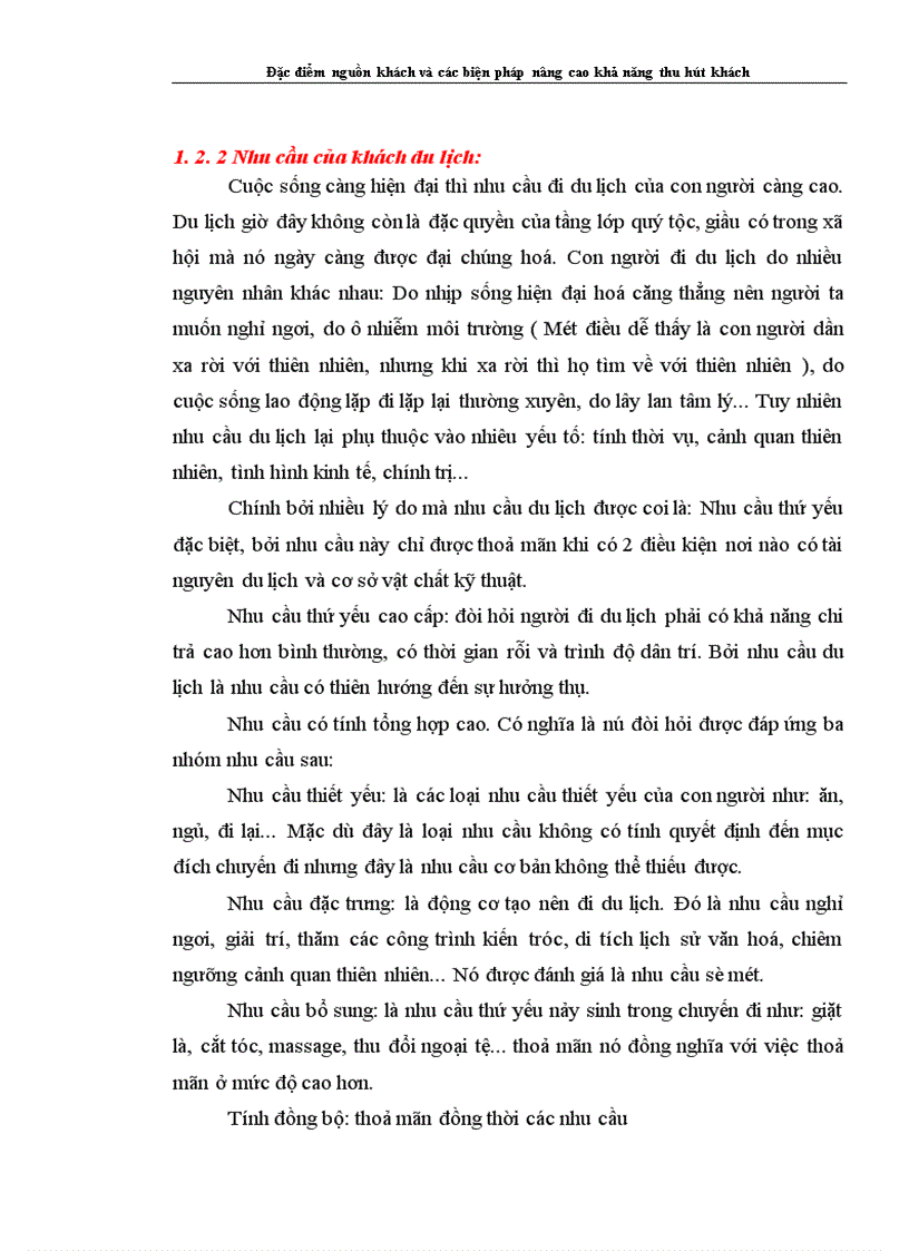 image for page Đặc điểm nguồn khách và các biện pháp nâng cao khả năng thu hút khách của khách sạn Thắng lợi