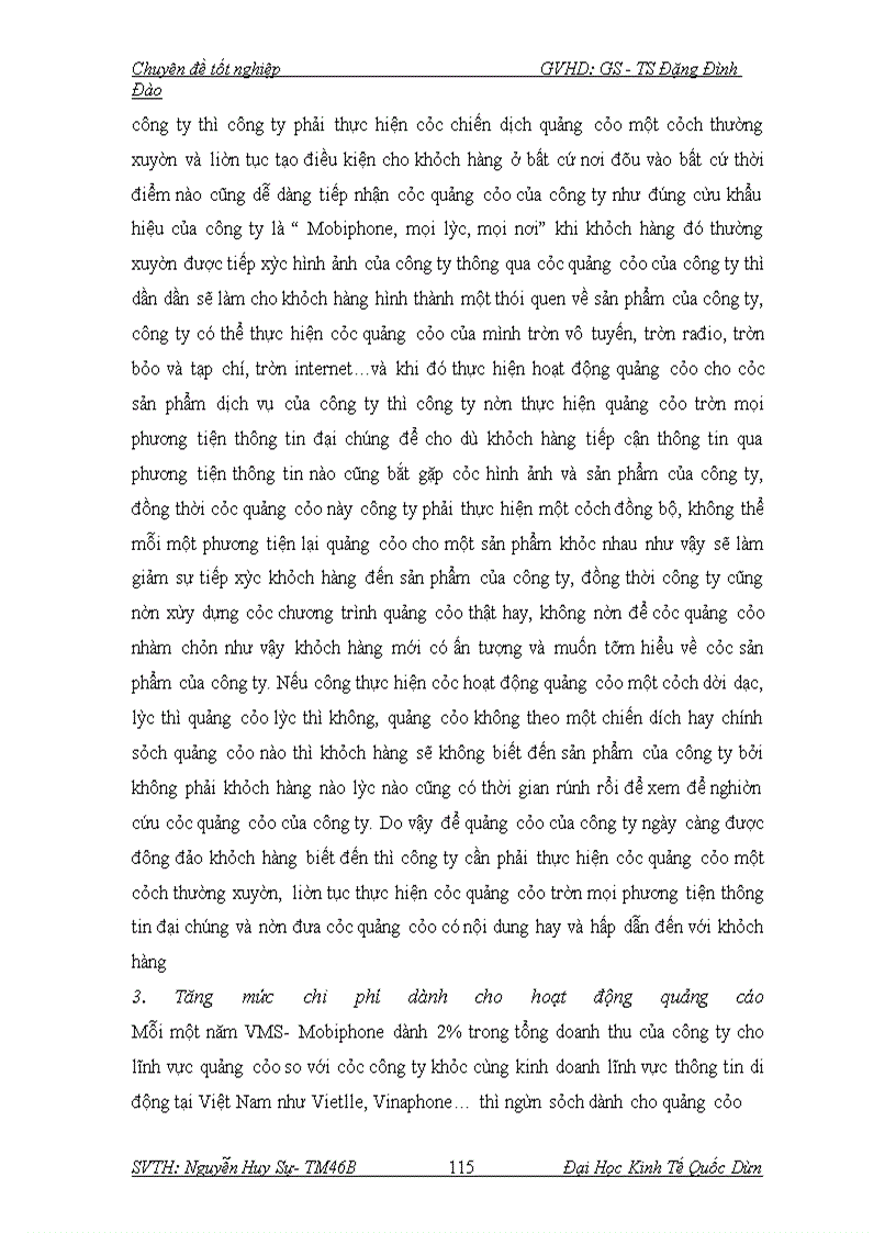 image for page Biện pháp nâng cao hiệu quả hoạt động quảng cáo của công ty VMS trong thời gian tới