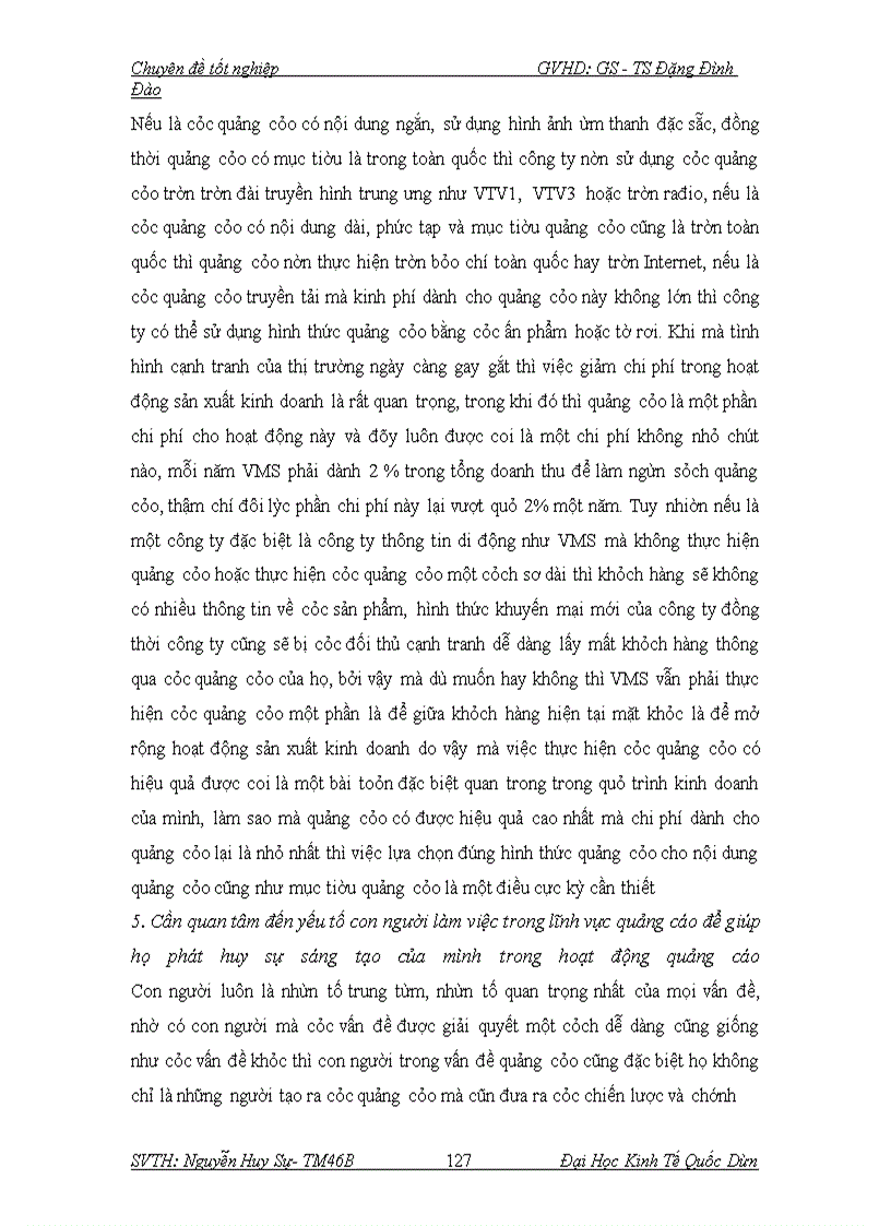 image for page Biện pháp nâng cao hiệu quả hoạt động quảng cáo của công ty VMS trong thời gian tới