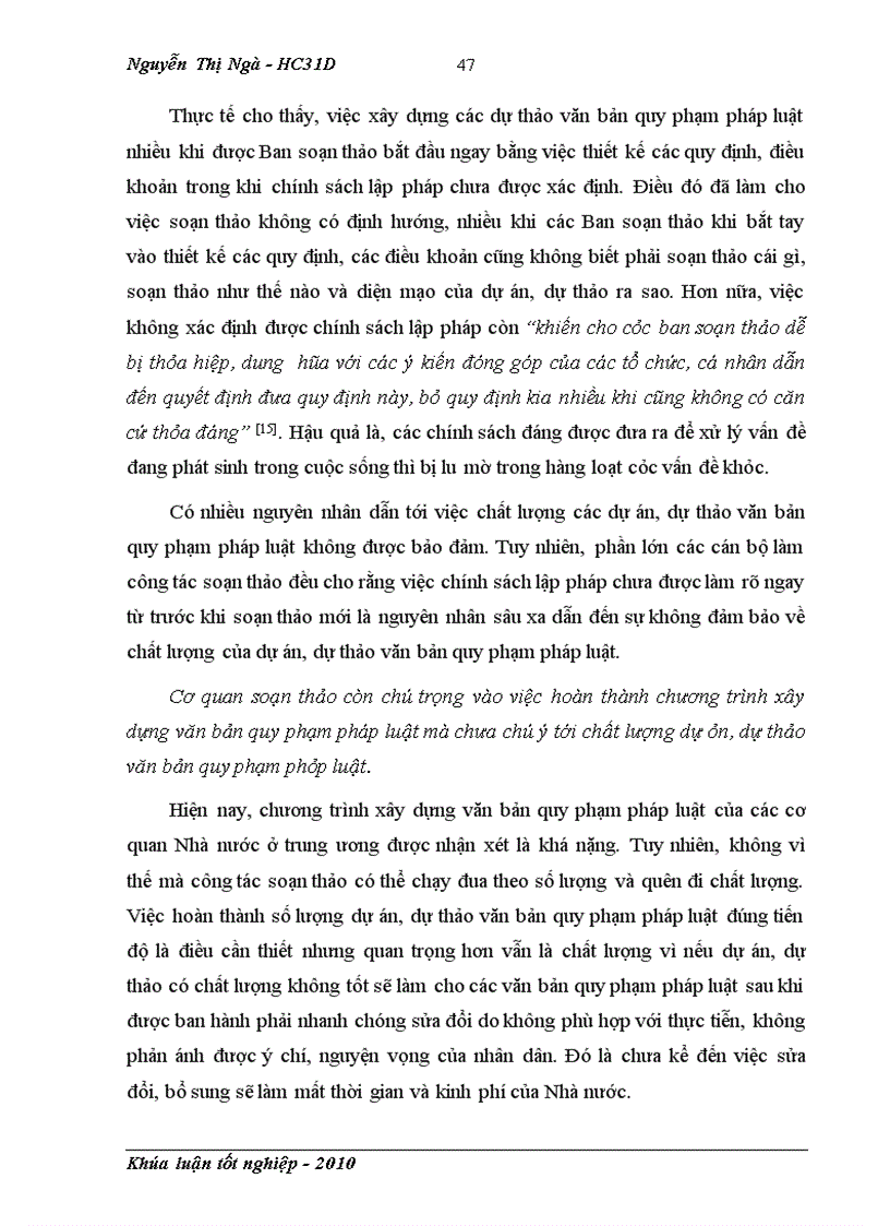 image for page Thực trạng ban hành văn bản quy phạm pháp luật của các cơ quan Nhà nước ở trung ương