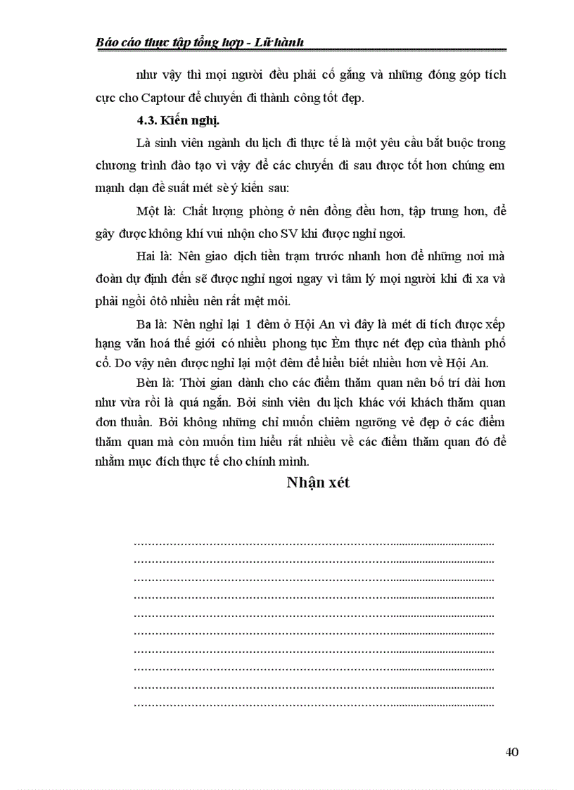 image for page Báo cáo thực tập tốt nghiệp Công ty Du lịch và Thương mại Thủ đô