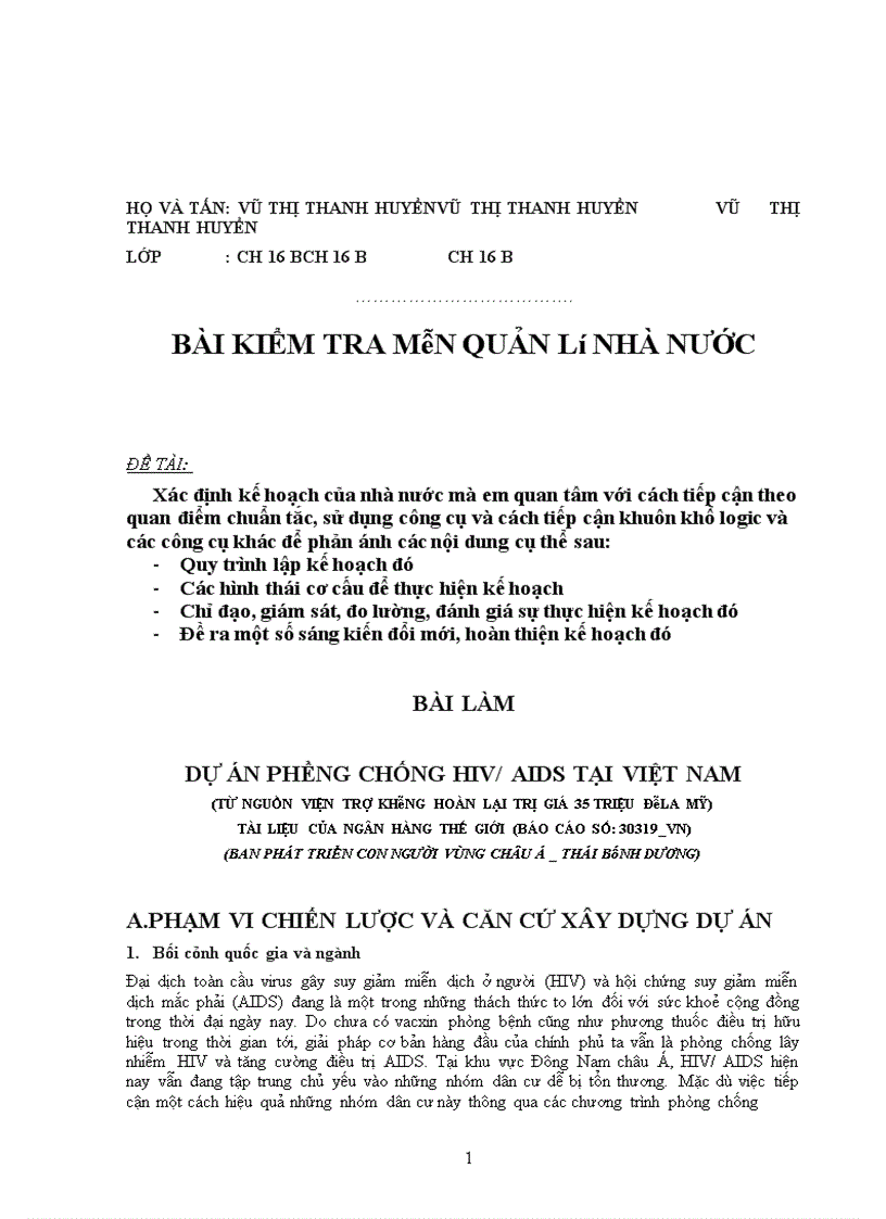 image for page Xác định kế hoạch của nhà nước mà em quan tâm với cách tiếp cận theo quan điểm chuẩn tắc, sử dụng công cụ và cách tiếp cận khuôn khổ logic và các công cụ khác để phản ánh các nội dung cụ thể